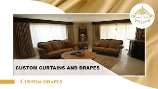 Custom curtains and drapes | Galaxy Design | video #260