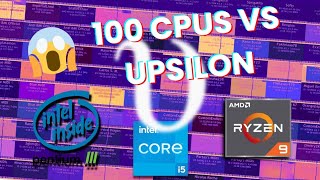 100 way comparison - Upsilon 6.4 Million notes!!