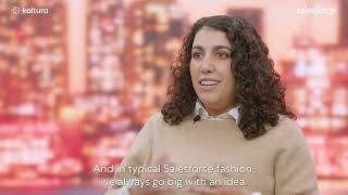 How Salesforce doubled their events’ reach & increased engagement by 536% with Kaltura - Case Study