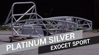 Platinum Silver Exocet Sport Powder Coating Example