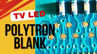 CARA PERBAIKI TV LED POLYTRON 32 INC BLANK