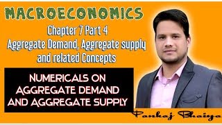 Aggregate Demand and Aggregate supply Numericals