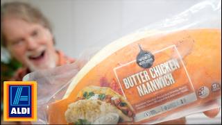 ALDI Butter Chicken Naanwich Review