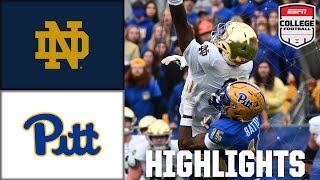 Notre Dame Fighting Irish vs. Pittsburgh Panthers | Full Game Highlights | ESPN College Football