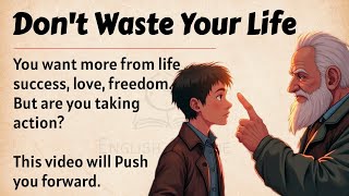 Don't Waste Your Life || Learn English Through Motivation 🔥 || Graded Reader || Listening Practice✅️