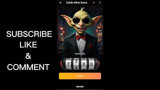 Today Goblin Mine Game Spin Code To Win TON Coin | November 16