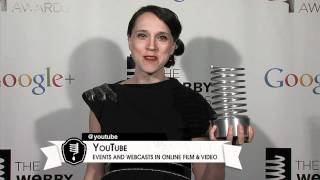 YouTube's 5-Word Speech at the 16th Annual Webby Awards