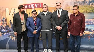 Highlights of An Evening with Khabib Nurmagomedov Event in Chicago