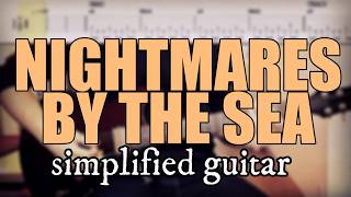 Nightmares By The Sea - Jeff Buckley | Simplified Guitar cover with tabs #22