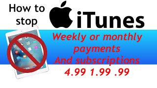 How to cancel subscriptions on ipad and iphone Live Wallpapers £1.99 a week