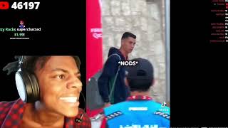 CRISTIANO RONALDO KNOWS ISHOWSPEED