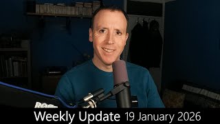 Weekly Update 19 January 2026 - Copilot Memories, VS Code Studio Extension, Open to Work book
