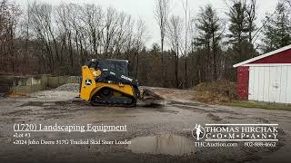 2024 John Deere 317G Tracked Skid Steer Loader - Up For Auction