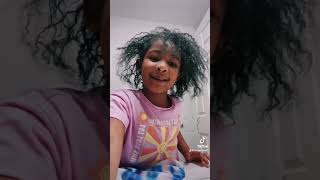 Chloe Chanel getting her hair done #hairstyle