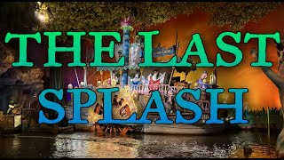 The Final Day Of Splash Mountain And Riding Till The Very End In 4K
