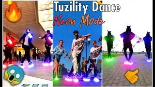 TUZILITY DANCE ||🔥 NEON MODE 🔥 || ASTRONOMIA SHUFFLES || TIKTOK VIDEO || COFFIN DANCE.