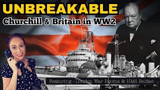 Unbreakable ✌️ Churchill and Britain's strength in WW2