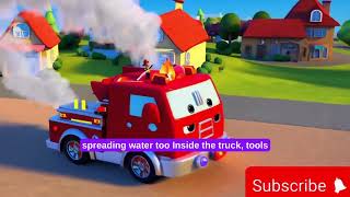 Fire Fighter Song for Kids - Awesome Fire Trucks