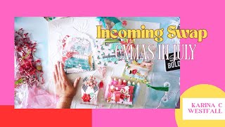 Chrismas in July Swap   INCOMING SWAP