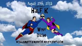 Super Hero Half K Wine Dash 2015