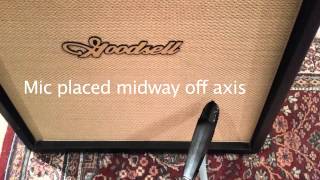 Mic'ing A Guitar Amp - Part 1