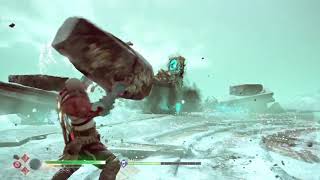 God of War-how to defeat bridge keeper in 45 seconds-fastest kill-ng+(give me god of war)