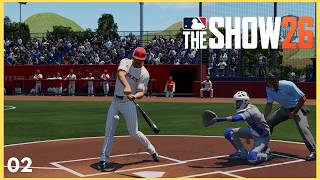 First Homerun! MLB The Show 26 Road to the Show Ep 2