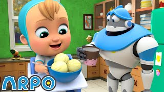 Ice Cream - the ARPO Way! 🍨 | Best of ARPO | Funny Robot Cartoons for Kids