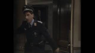 Secret Army.  Major Reinhardt interviewing Flt Lt. Tucker, Part 3