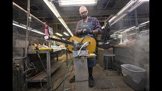 Inside the C.F. Martin & Co. guitar factory in Lehigh County