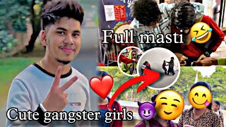 Cute gangster girls 😈|| Full masti 🤣