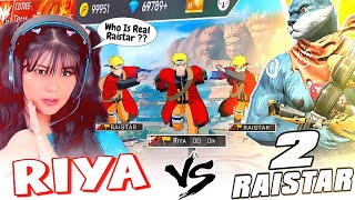 V BADGE YOUTUBER 😈 RaiStar बन कर AA GYA LIVE में 😂💔 बेचारा RAISTAR 😳#prank - Garena Free Fire