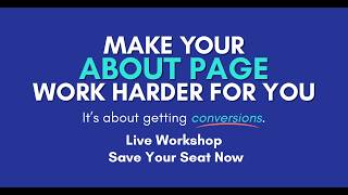 Make Your Skool About Page Work Harder For You