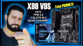 ANOTHER X99 - MACHINIST V9S - C612 CHIP, QUAD CHANNEL, 3 M2 SLOTS AND MUCH MORE !!!