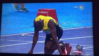 Usain Bolt 200 meter men's final  2016 Rio Olympics