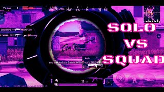Solo VS Squad 🔥 Pubg Montage 🔥