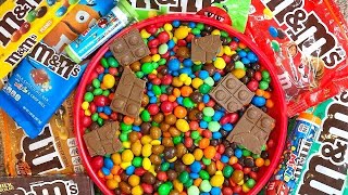 Huge Box M&Ms Chocolate Candy Unboxing from 2010 Year!