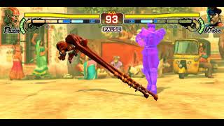Best Fighting Game (SF IV CE) - Weaponized Yogi 🧘(Dhalsim/Dhal Singh) vs The Nightmare 🤒 (M.Bison)
