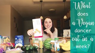 Vegan Ballet Dancer Grocery Haul - What Plant Based Dancers Eat