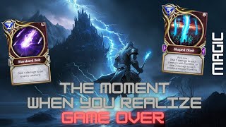 The moment when you realise: GAME OVER (magic control endgame GG)