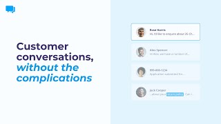 Customer conversations, without the complications | ClickSend Messenger