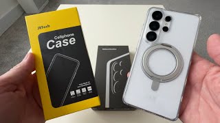 JETech 360 degree CLEAR ring case for S26 Ultra. It’s all you need!