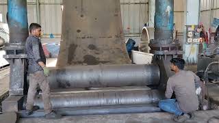 Plate bending live 32mm machine Plate forming services Plate bending job work 8866495933 Rolling job