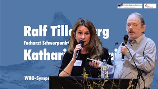 WHO Symposium 2025 in Winterthur Referenten Katharina Koenig und Ralf Tillenburg
