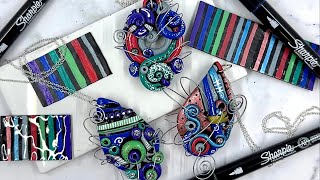 POLYMER CLAY JEWELRY & TOOLS TUTORIAL: DROPS, DOTS, CURLS & SWIRLS…