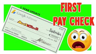💰 First AdSense Paycheck | 1 year update | Complete walk through of my Analytics on YouTube 💰