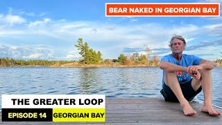 BEAR NAKED IN GEORGIAN BAY