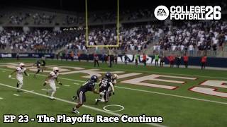 Me and Uconn Continue to be Playoff Bound | College Football 26 Ep 23 - The Playoffs Race Continue