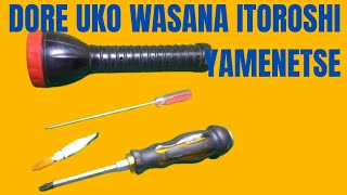 Dore uko wakwisanira itoroshi yawe idacaginga.