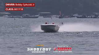 Bobby Spitulski Jr Hits 95 MPH on run 2 at the Lake of the Ozarks Shootout